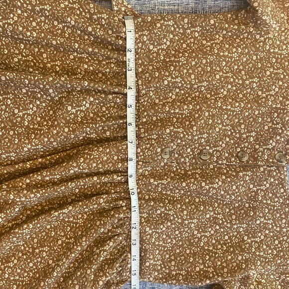 Little Cottonwood Maple Dress - Brown Floral - Picture 5 of 5